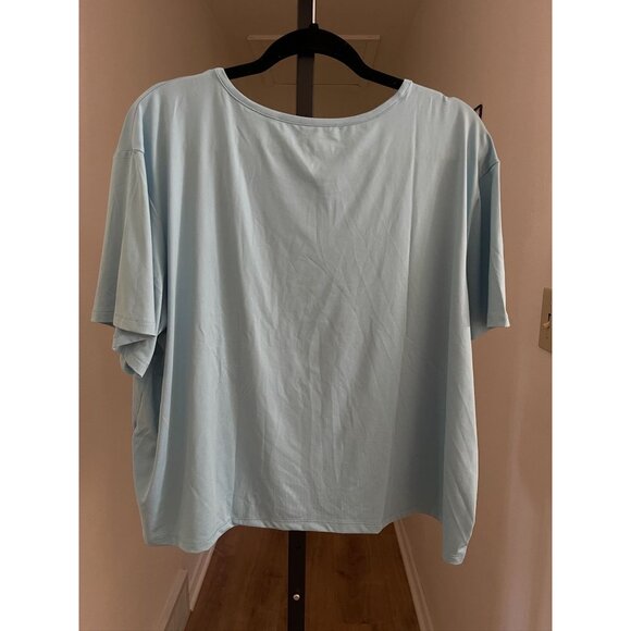 NWT Under Armour Women's Loose Fit Motion Shirt Light Blue - Picture 3 of 8